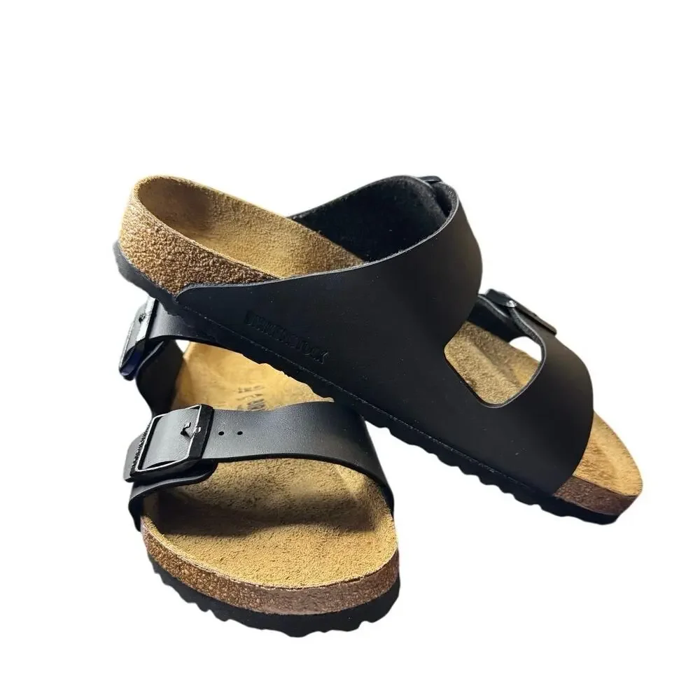 Birkenstock Arizona oiled black leather Comfort Unisex Sandal Women 9  EU 40 New - Picture 7 of 7